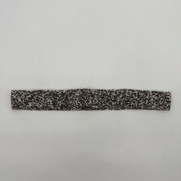 Loft Multicolor Glass Bead Stretch Belt Size Small Boho - Picture 1 of 7